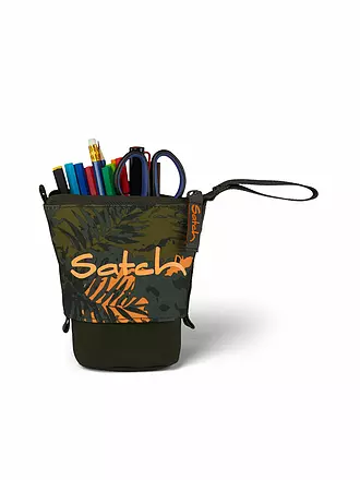 SATCH | Estuche Deslizante Coral Bright Faces | dunkelgrün